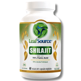 Leafsource Shilajit With Humic - Fulvic Acid 60 Vegetable Capsules - Nature's Source Inc