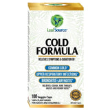 LeafSource Cold Formula 100 Vegetarian Capsules - Nature's Source Inc