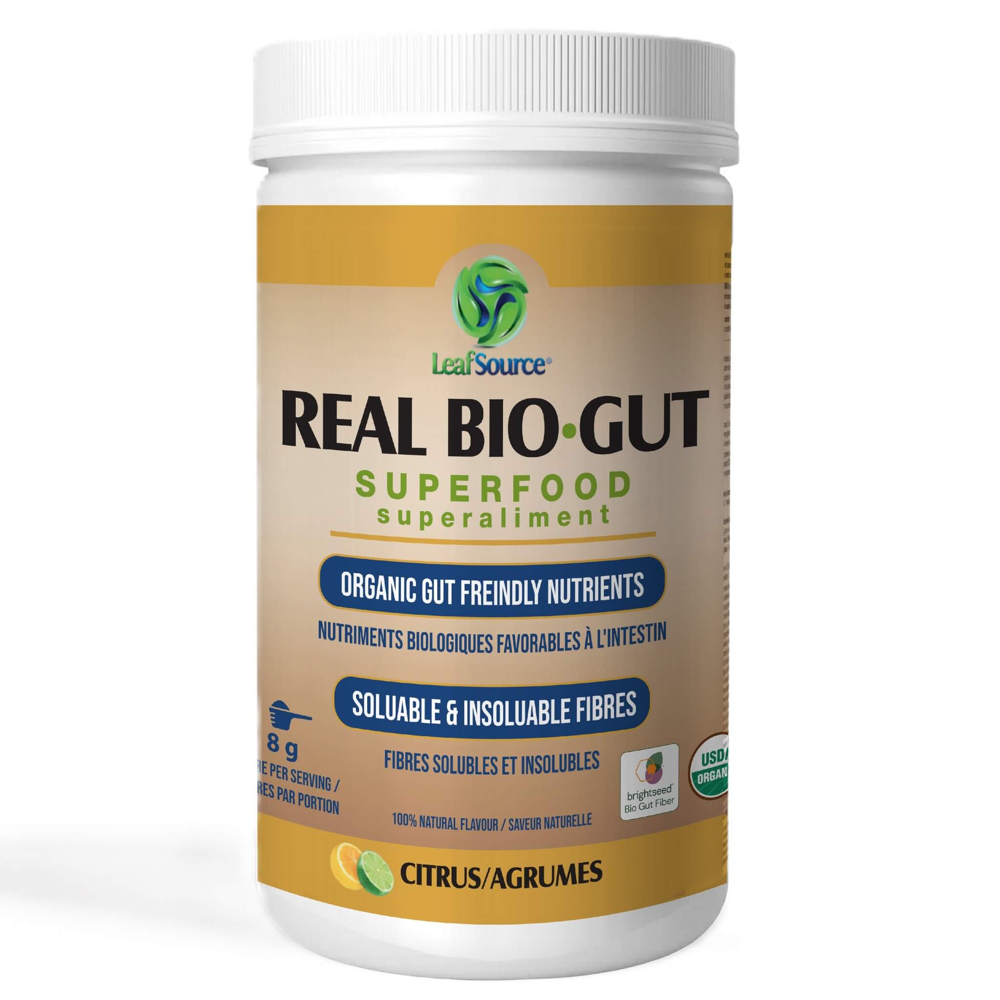 LeafSource Real Bio Gut Superfood 244g