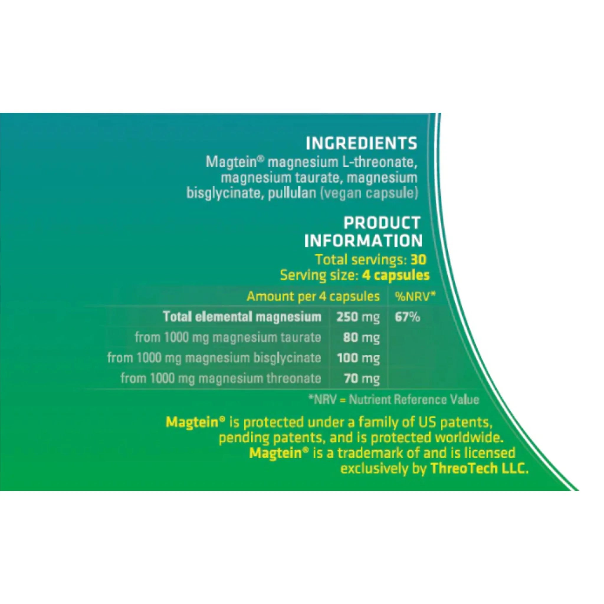 ITL Health MAGtrio 120 Vegan Capsules
