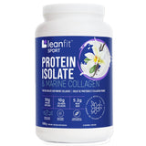 LeanFit Protein Isolate & Marine Collagen Vanilla Bean 837g - Nature's Source Inc