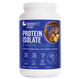 LeanFit Protein Isolate & Marine Collagen Chocolate Hazelnut 880g - Nature's Source Inc