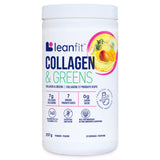 LeanFit Collagen & Greens Tropical Mango 257g - Nature's Source Inc