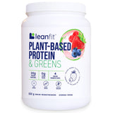 LeanFit Protein & Greens Mixed Berry 533g - Nature's Source Inc