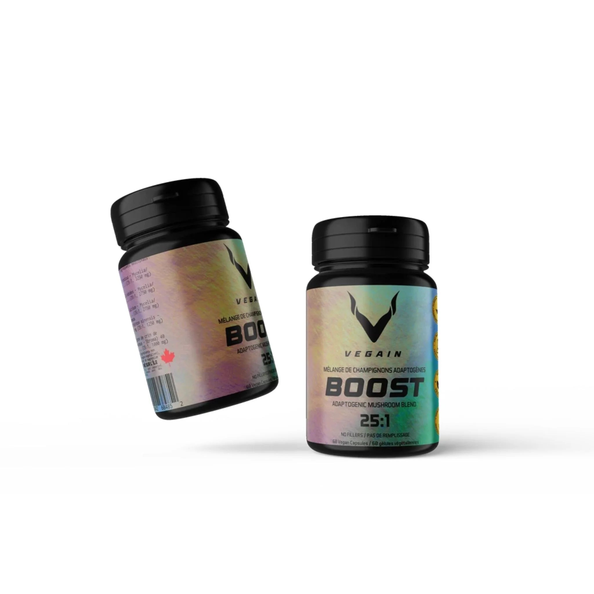 VEGAIN BOOST Adaptogenic Mushroom Blend 60 Vegan Capsules