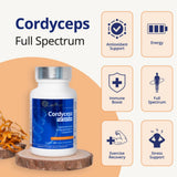CanPrev Cordyceps 60 Vegetable Capsules