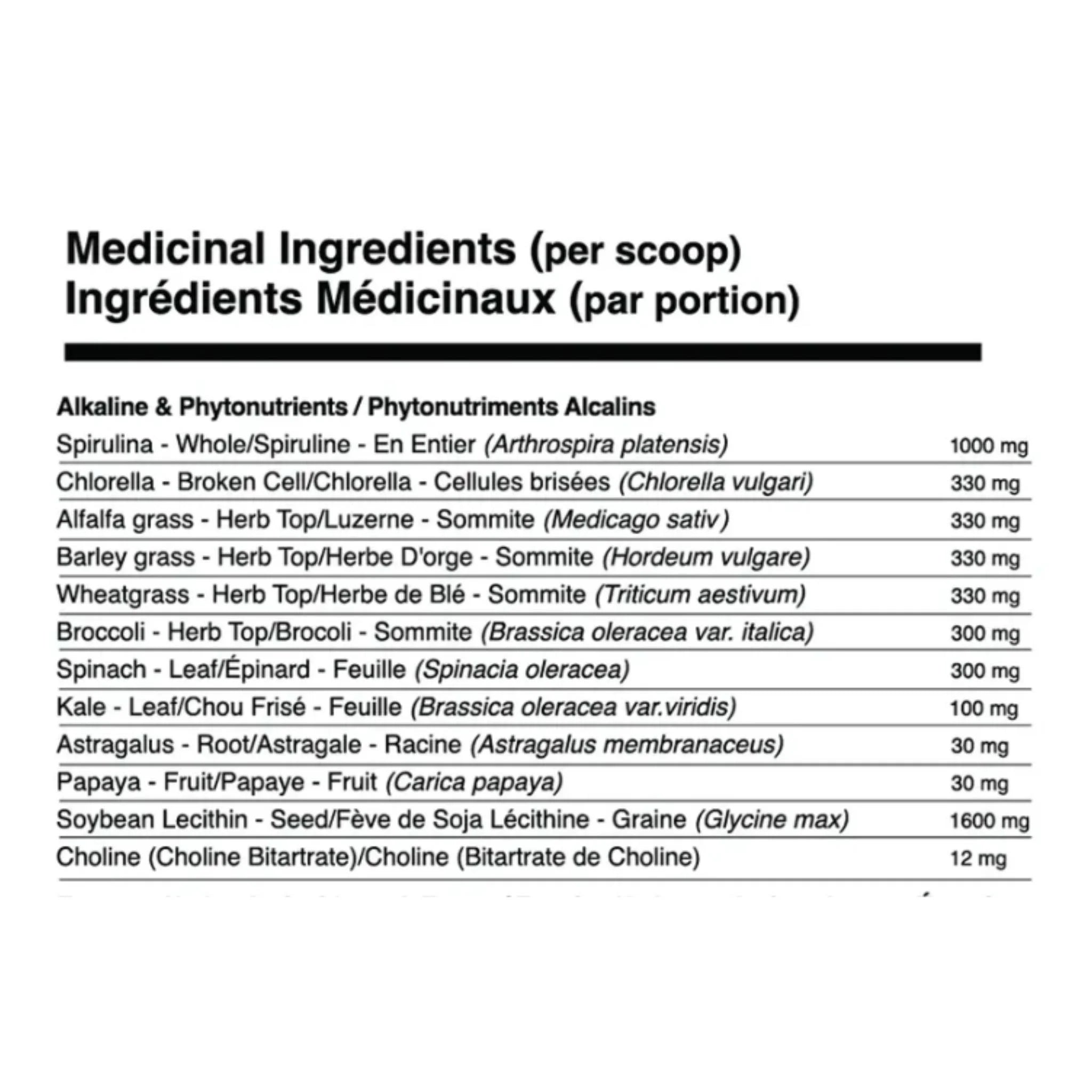 Magic Scoop All - In - One Greens Strawberry Lemonade 314g - Nature's Source Inc