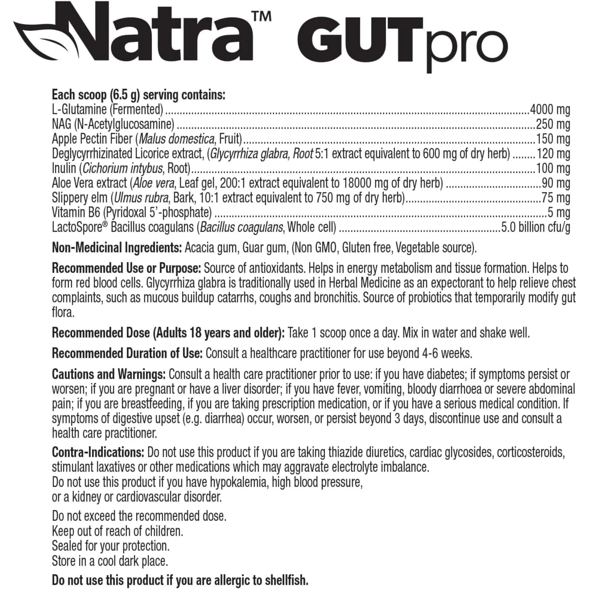 Natra GUTpro 195g