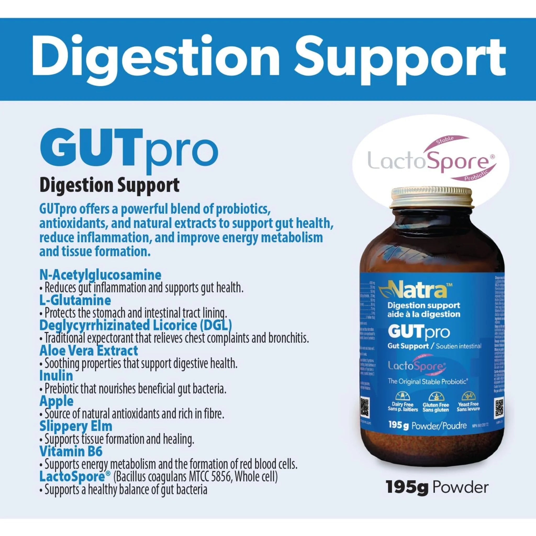 Natra GUTpro 195g