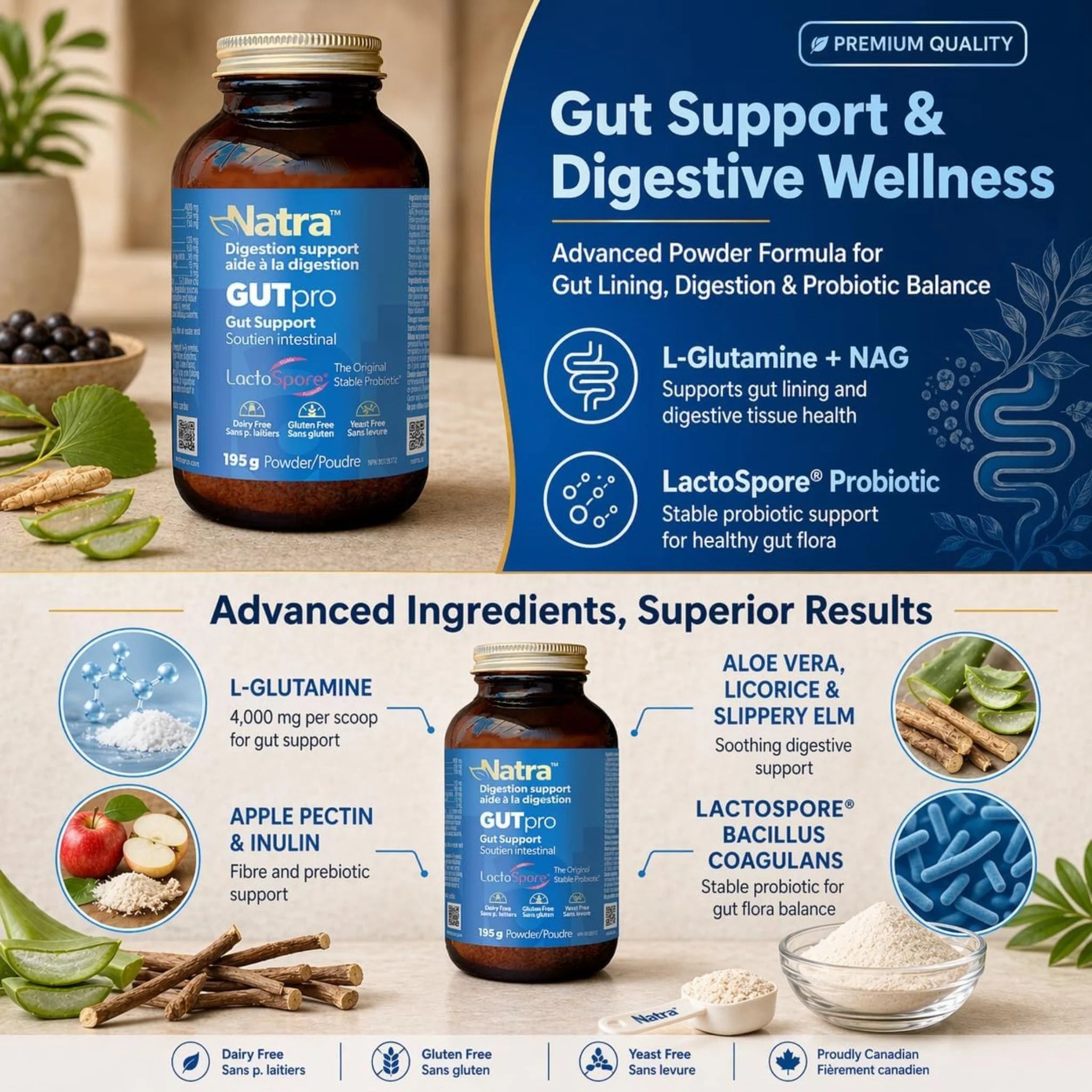 Natra GUTpro 195g