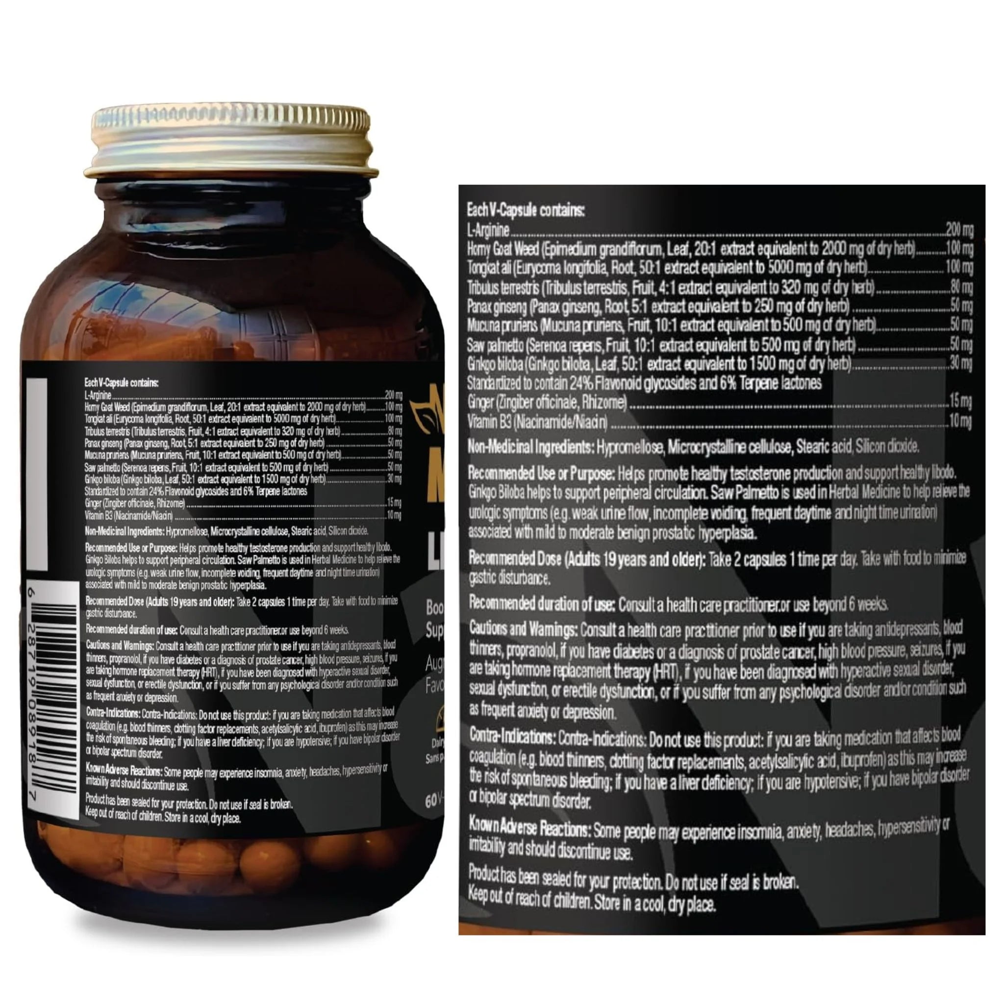 Natra Men LIBIDOboost 60 Capsules