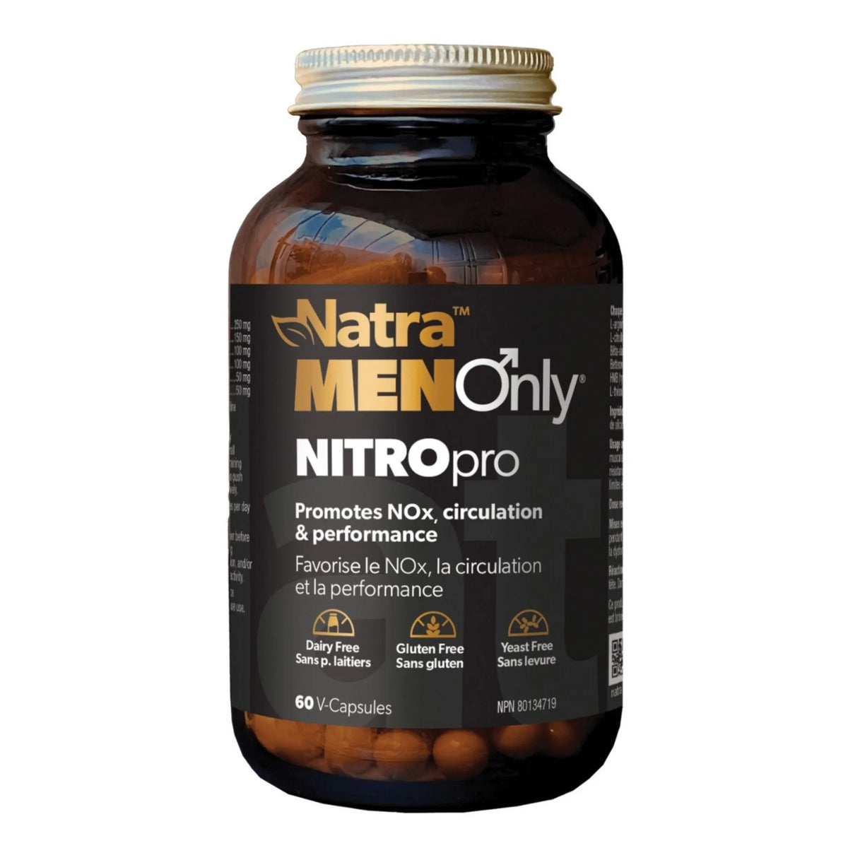 Natra Men NITROpro 60 Capsules