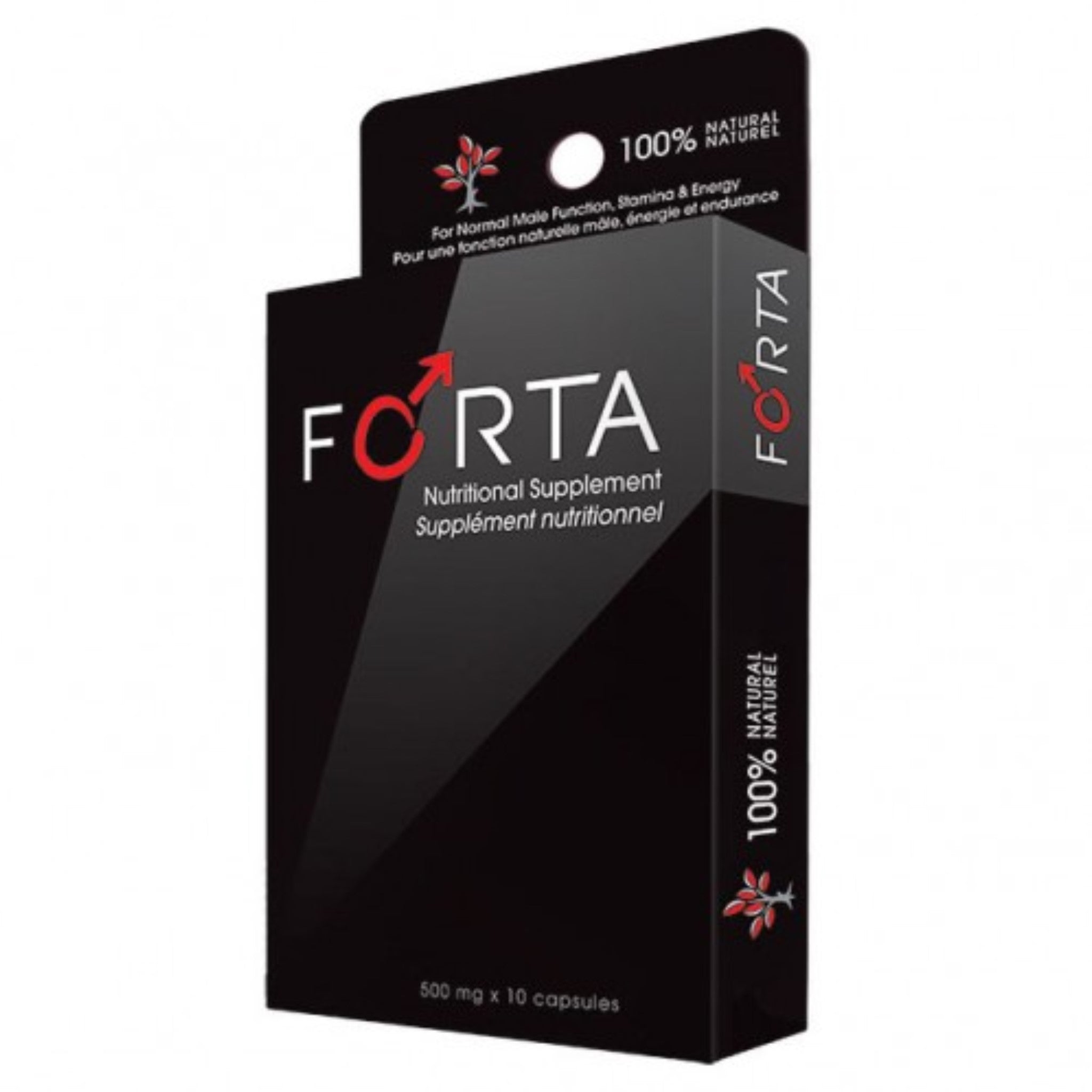Forta Forta for Men 500mg 10 Capsules - Nature's Source Inc