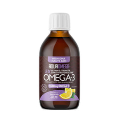 AquaOmega High DHA Lemon 225ml