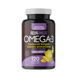 AquaOmega High DHA Lemon 120 chewable softgels - Nature's Source Inc