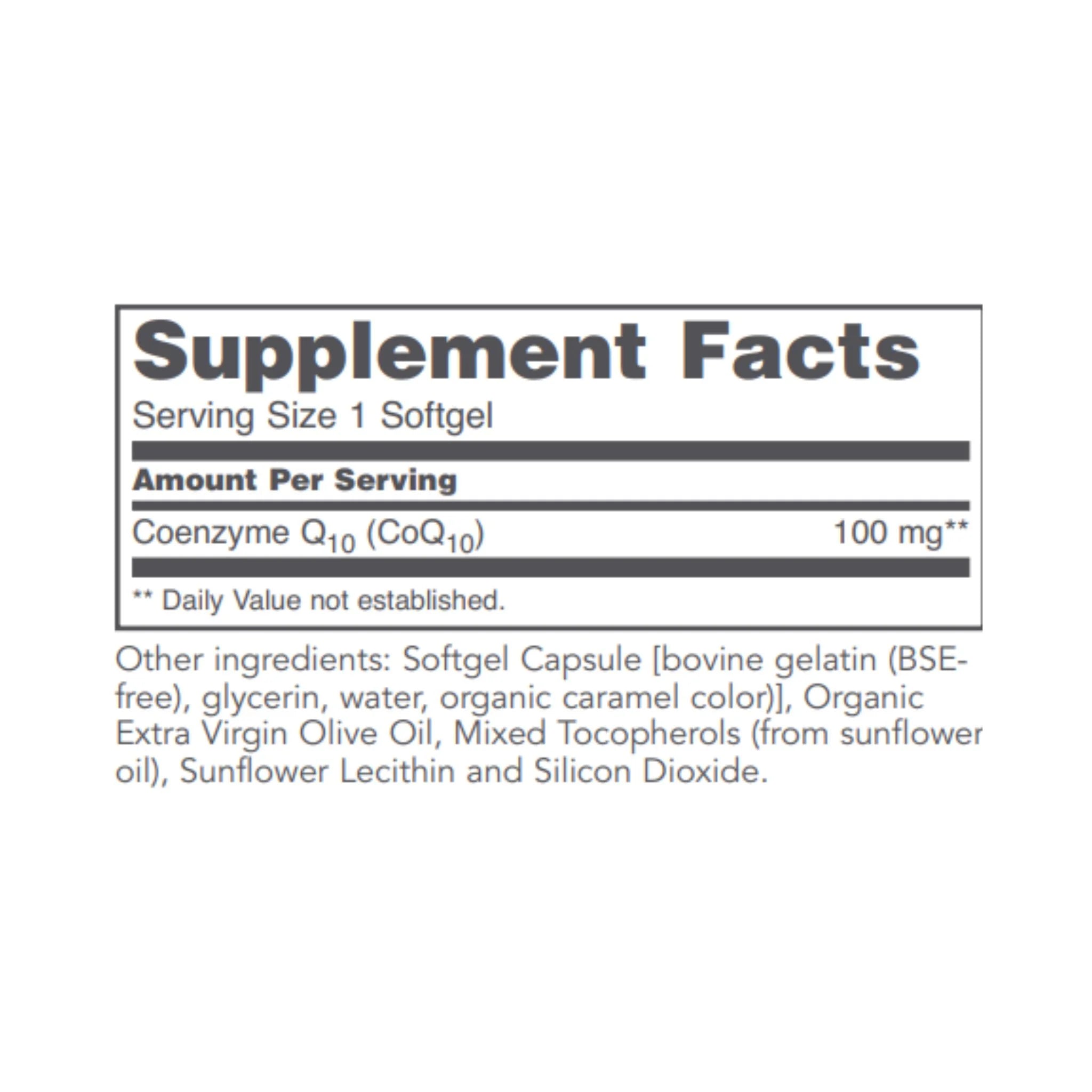 Protocol CoQ10 100mg 90 Softgels
