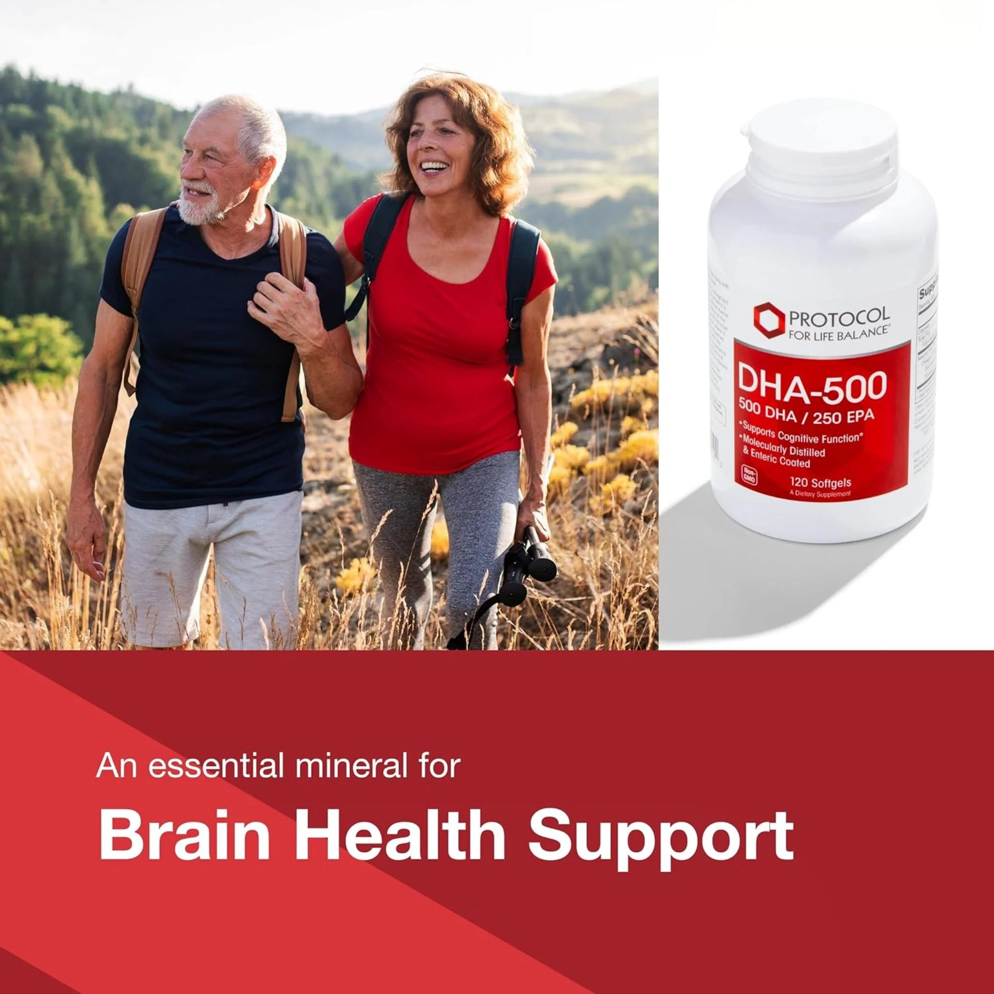 Protocol DHA 500mg 120 Softgels