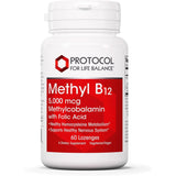 Protocol B-12 5000mcg Methylcobalamin 60 Lozenges