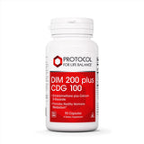Protocol Ortho DIM 200mg plus 100mg Calcium D-Glucarate 90 Capsules