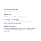 CanPrev K2 120mcg 240 Softgels - Nature's Source Inc