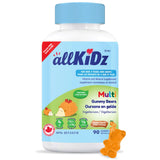 Allkidz Multi Gummy Bears Vegetarian Sugar Free Orange 90 Gummies