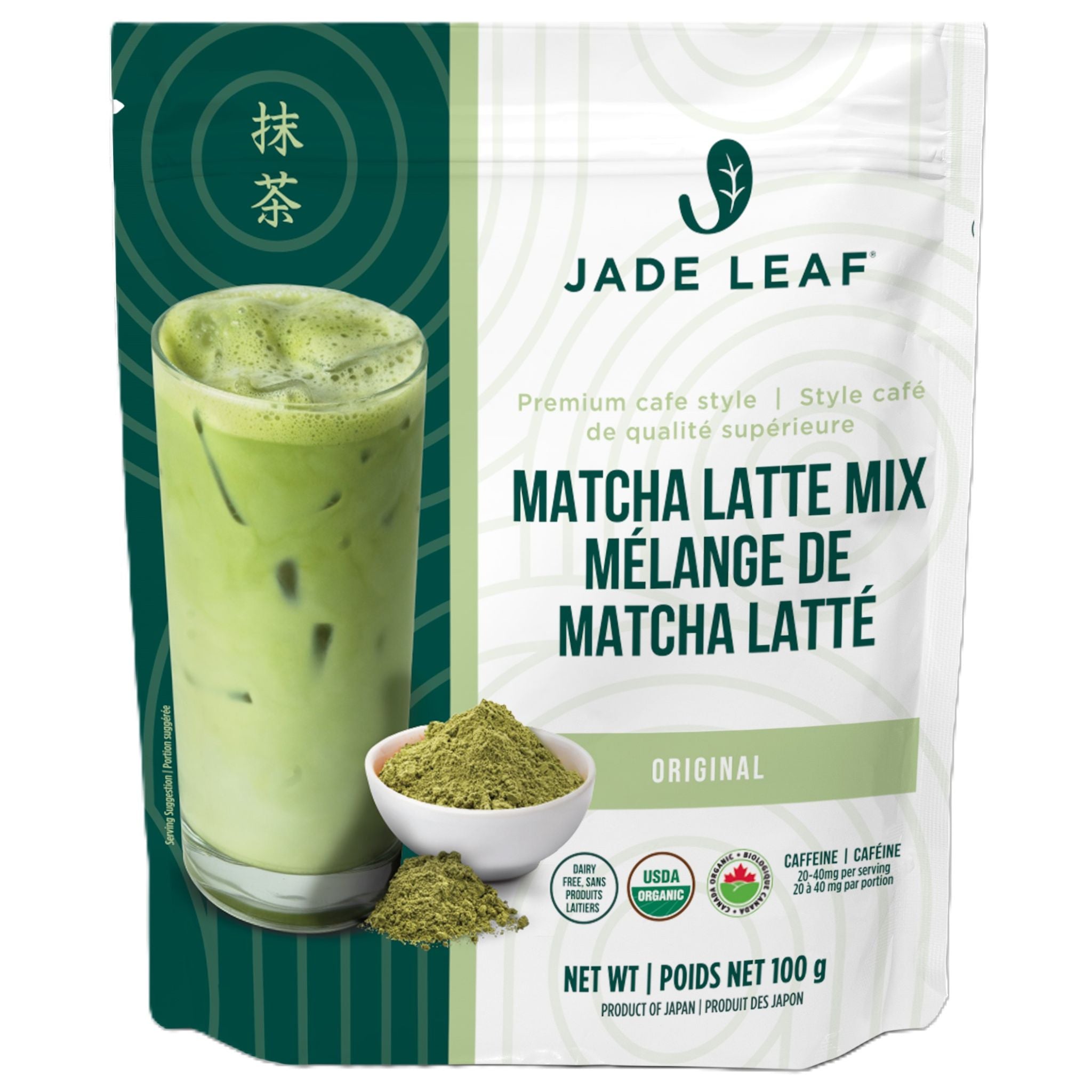 Jade Leaf Organic Matcha Latte Mix 100g
