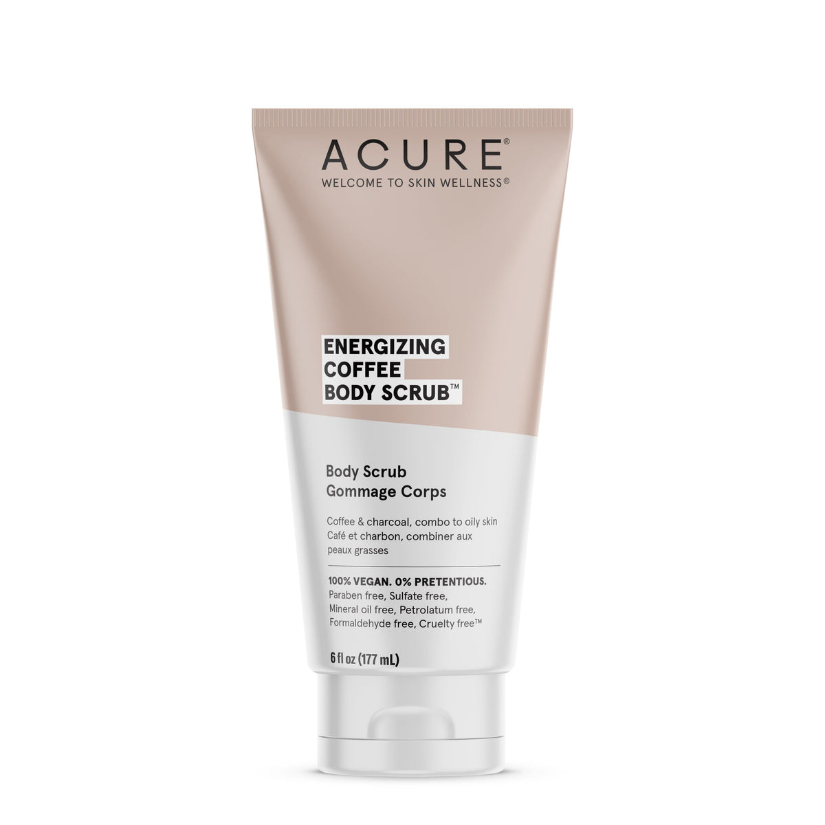 Acure Body Scrub Energizing Coffee 177ml