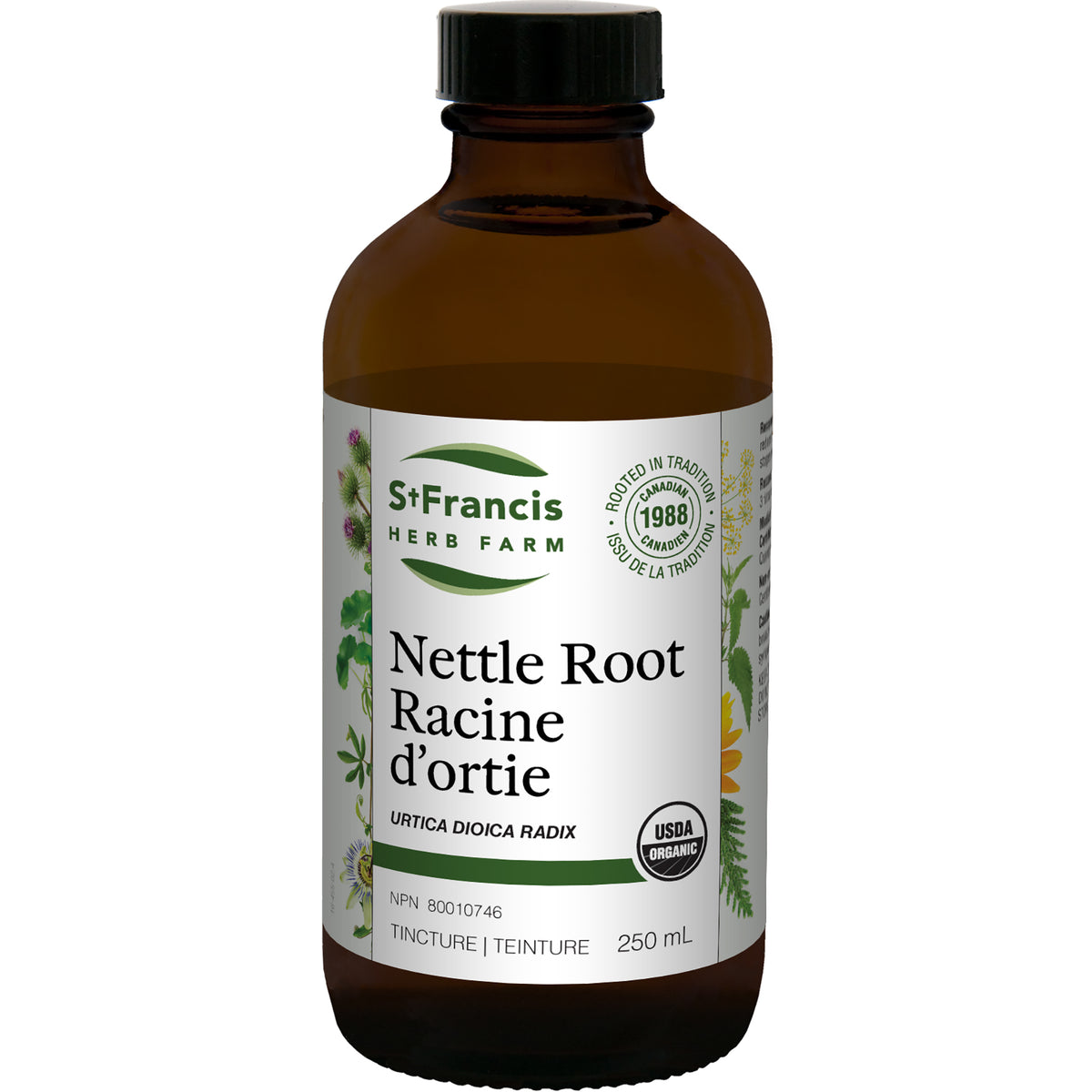 St. Francis Herb Nettle Root 250ml - Nature's Source Inc