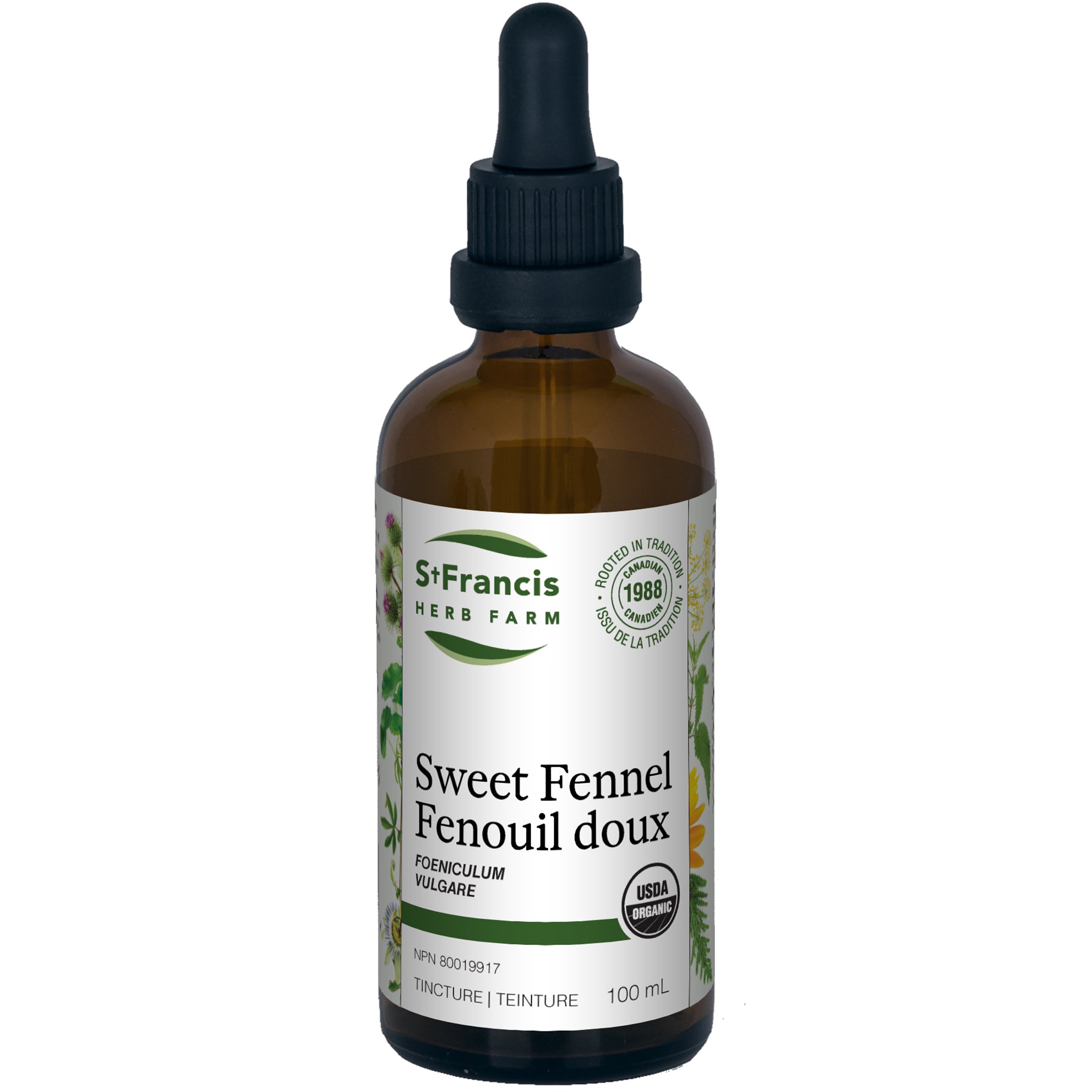St. Francis Herb Sweet Fennel Tincture 100ml