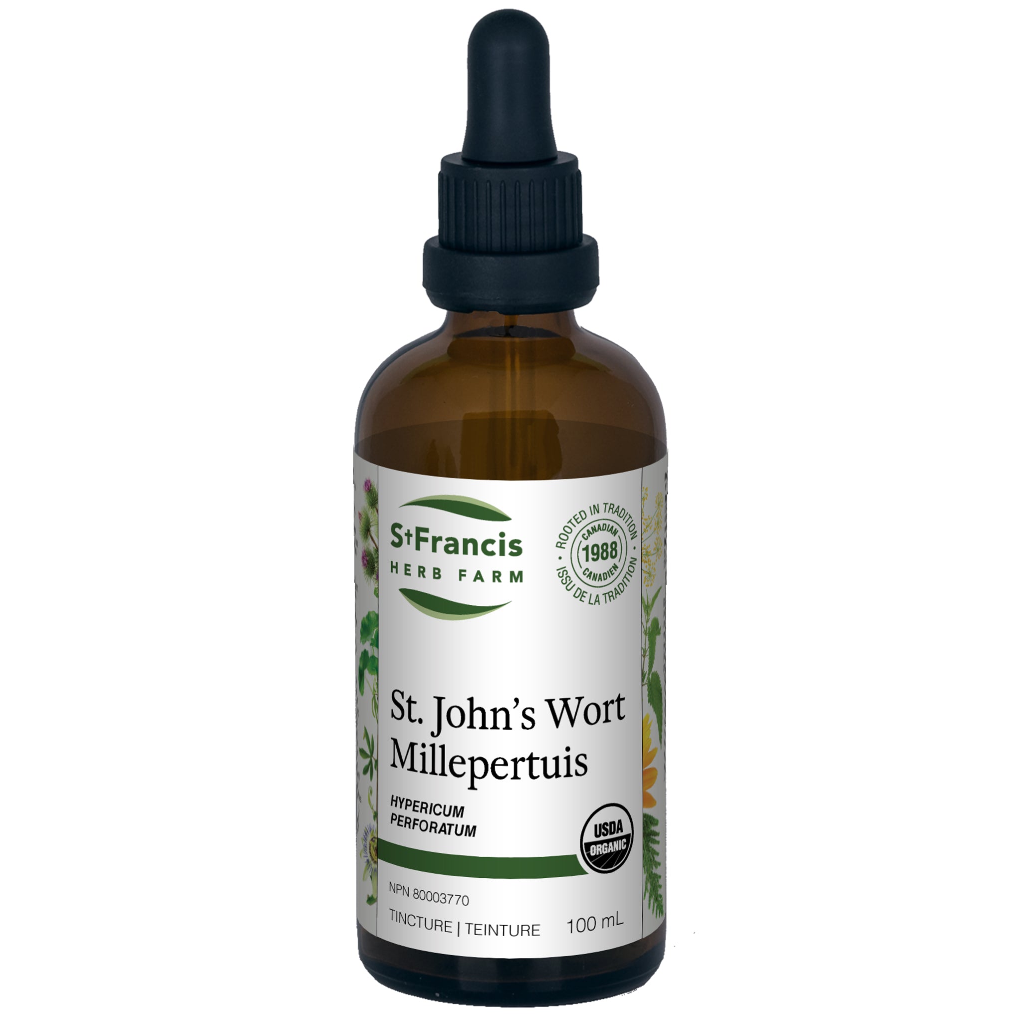 St. Francis Herb St. Johns Wort (100 ml) - Nature's Source Inc