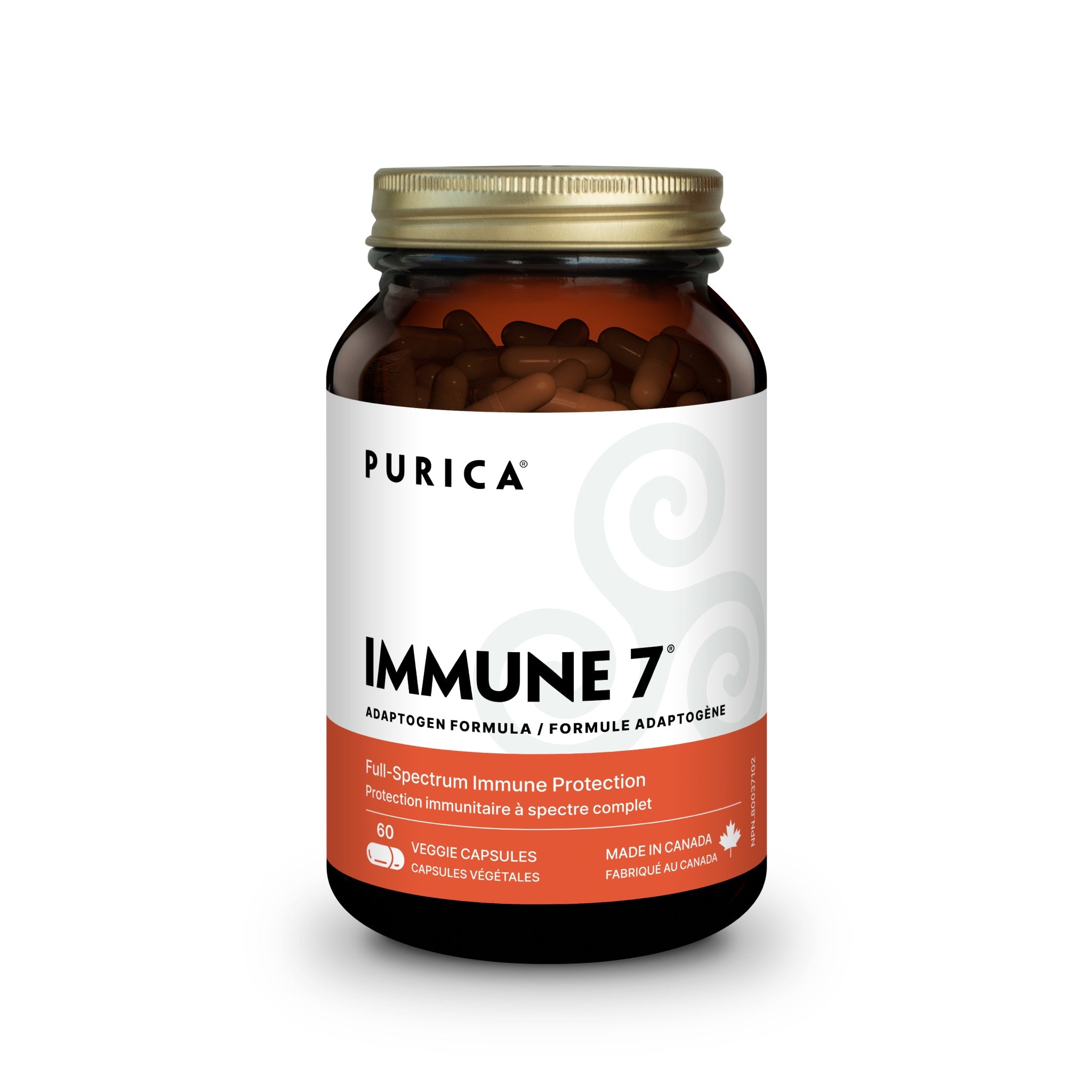 Purica Immune 7 60 Vegan Capsules - Nature's Source Inc