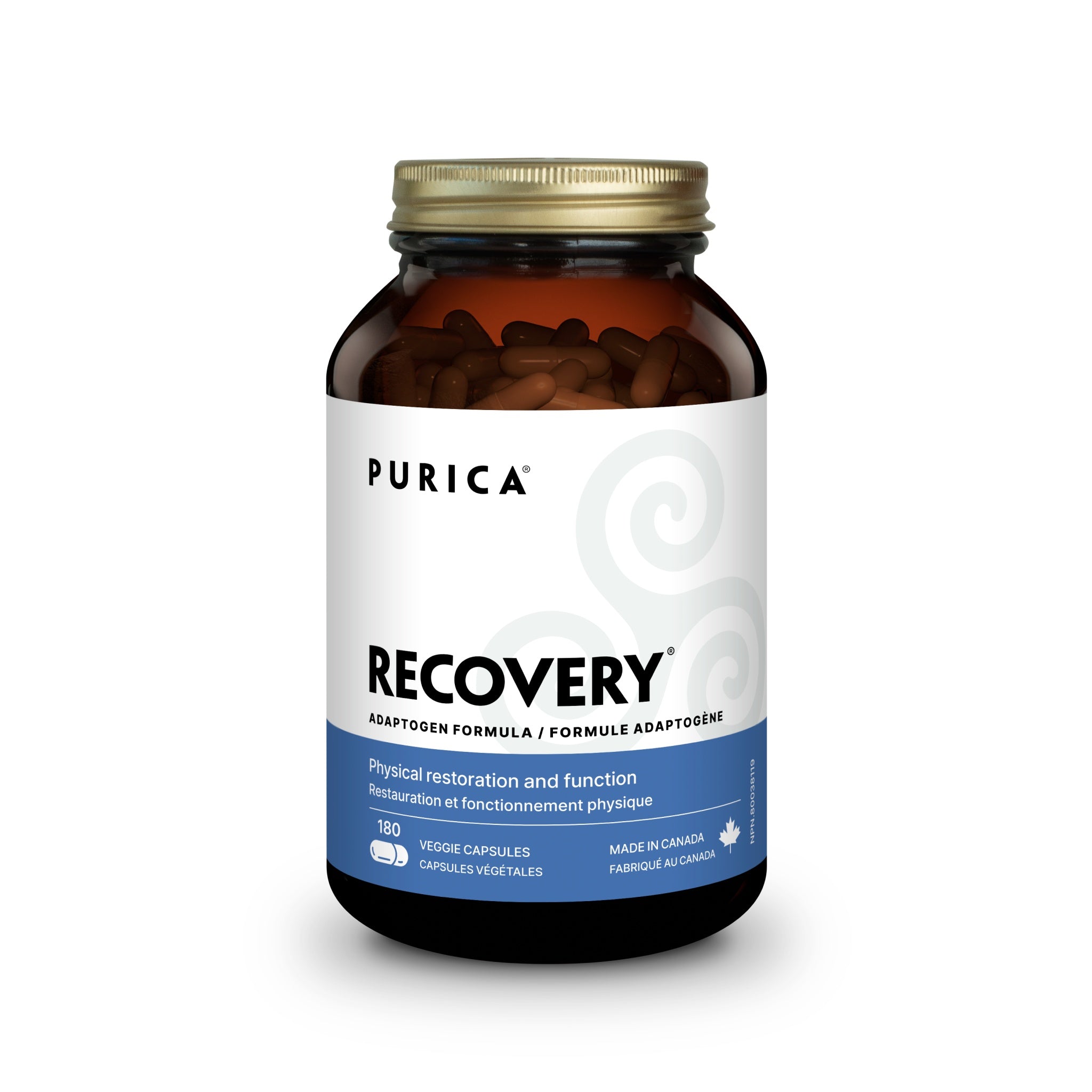 Purica Recovery Extra Strength Joint Support 180 Vegetable Capsules - Nature's Source Inc