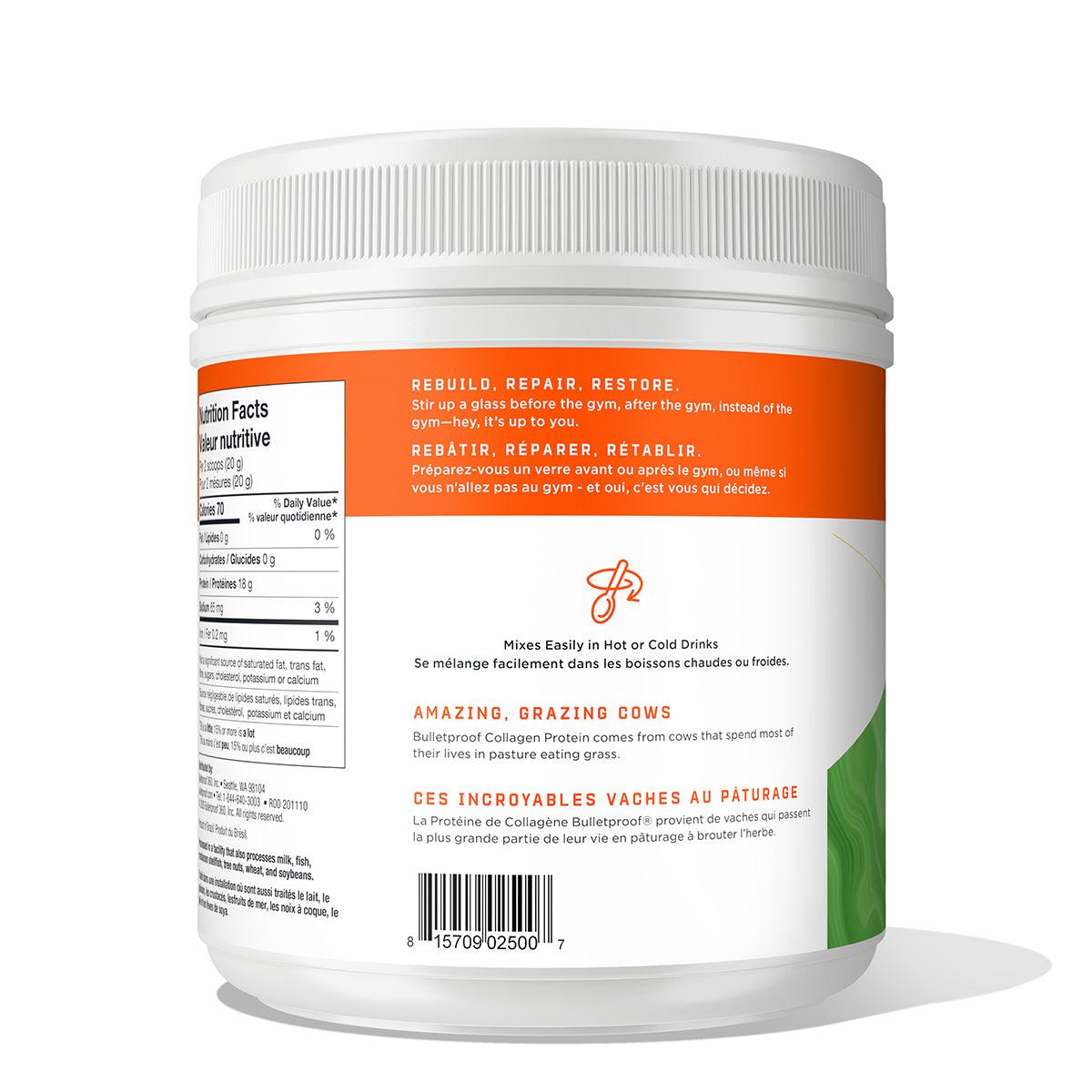 Bulletproof Collagen Protein Unflavoured 500g