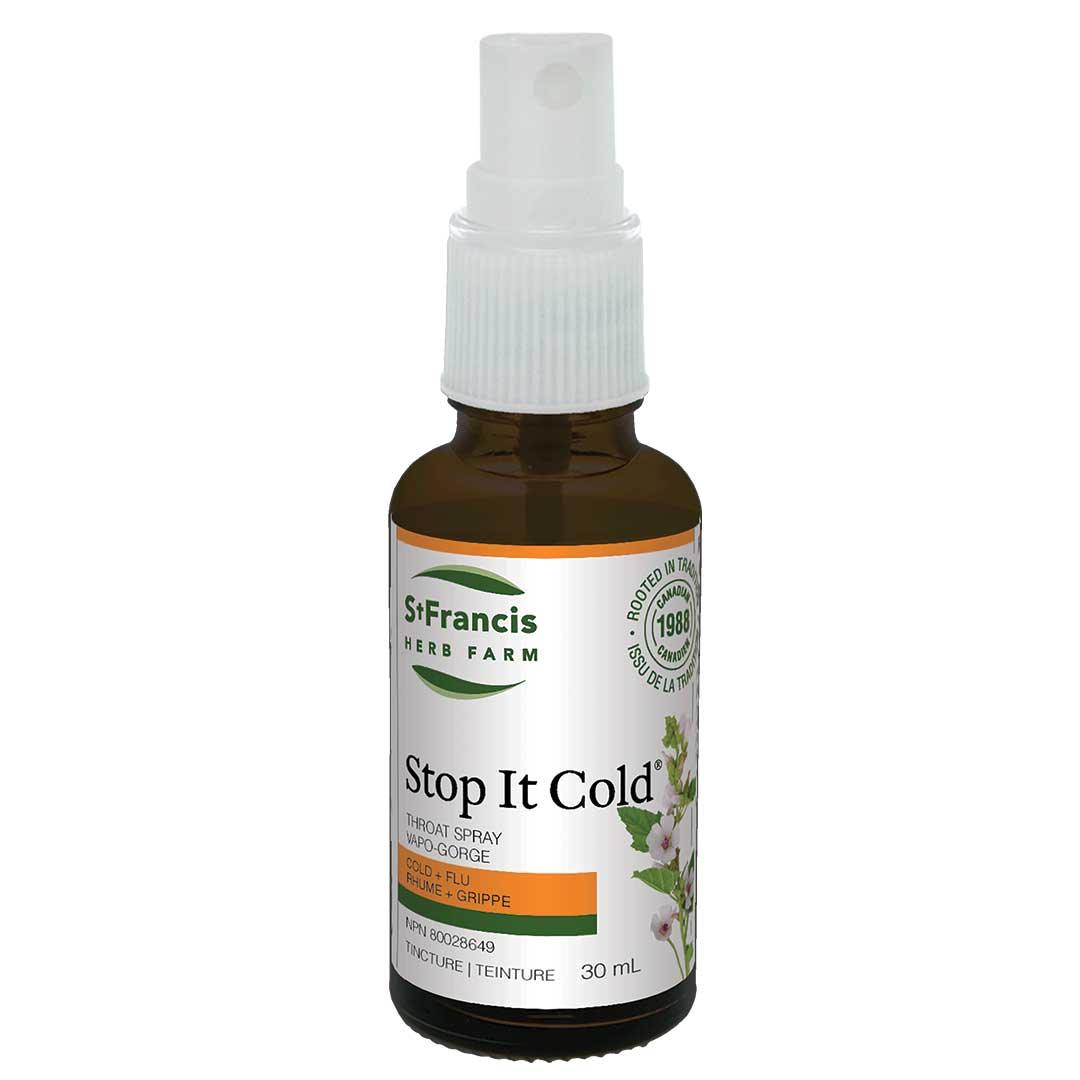 St. Francis Herb Stop It Cold Throat Spray 30 ml