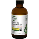 St. Francis Herb Farm Castor Oil, 250ml - Ayurverdic Organic Medicine for Skin Conditions, Therapeutic Body Care, Cold Pressed, Fresh Bean Oil - Nature's Source Inc