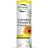 St. Francis Herb Farm Calendula Vitamin E Cream - 60ml - Nature's Source Inc