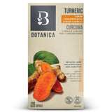 Botanica Turmeric 120 Capsules - Relieve Joint Pain, Eases Inflammation, Liquid Capsule Without Aftertaste, Promotes Optimal Absorption - Nature's Source Inc