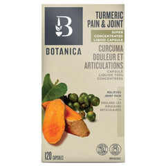 Botanica Turmeric Pain and Joint 120c