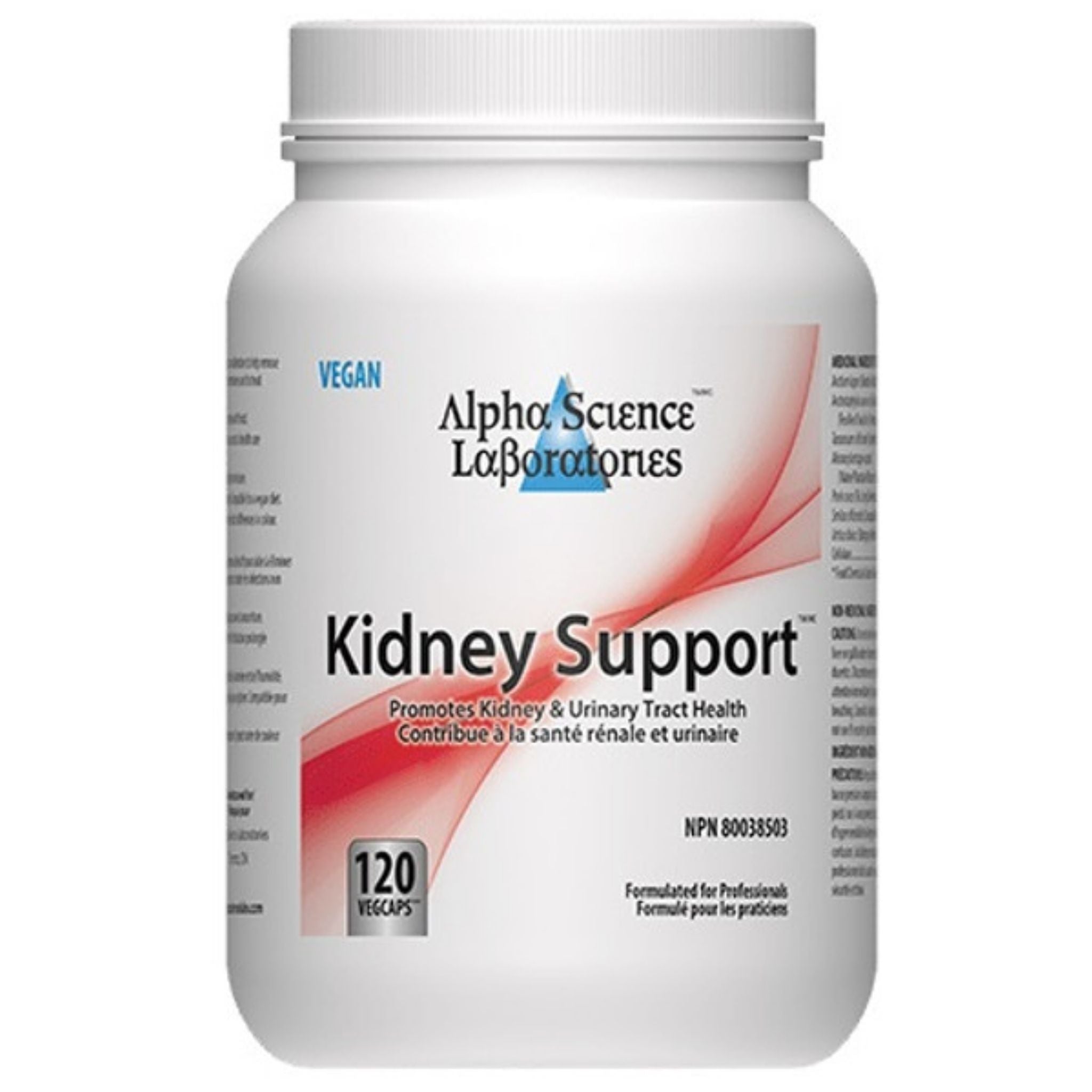 Alpha Science Kidney Support 120 Capsules - Nature's Source Inc