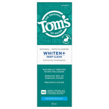 Tom's Of Maine Whiten+ Deep Clean Peppermint 85ml - Nature's Source Inc