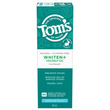 Tom's Of Maine Whiten+ Coconut Oil Fluroide Free Gentle Mint 85ml - Nature's Source Inc