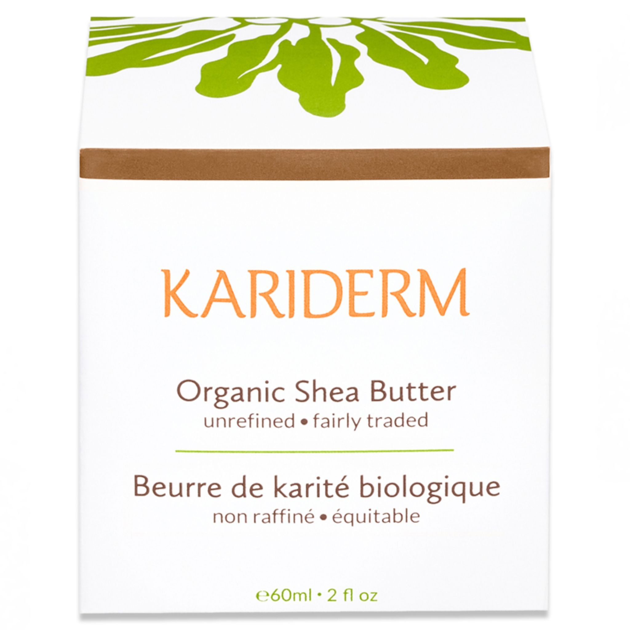 Kariderm Shea Butter Org & Fair Trade 60ml - Nature's Source Inc