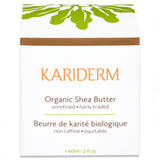 Kariderm Shea Butter Org & Fair Trade 60ml - Nature's Source Inc