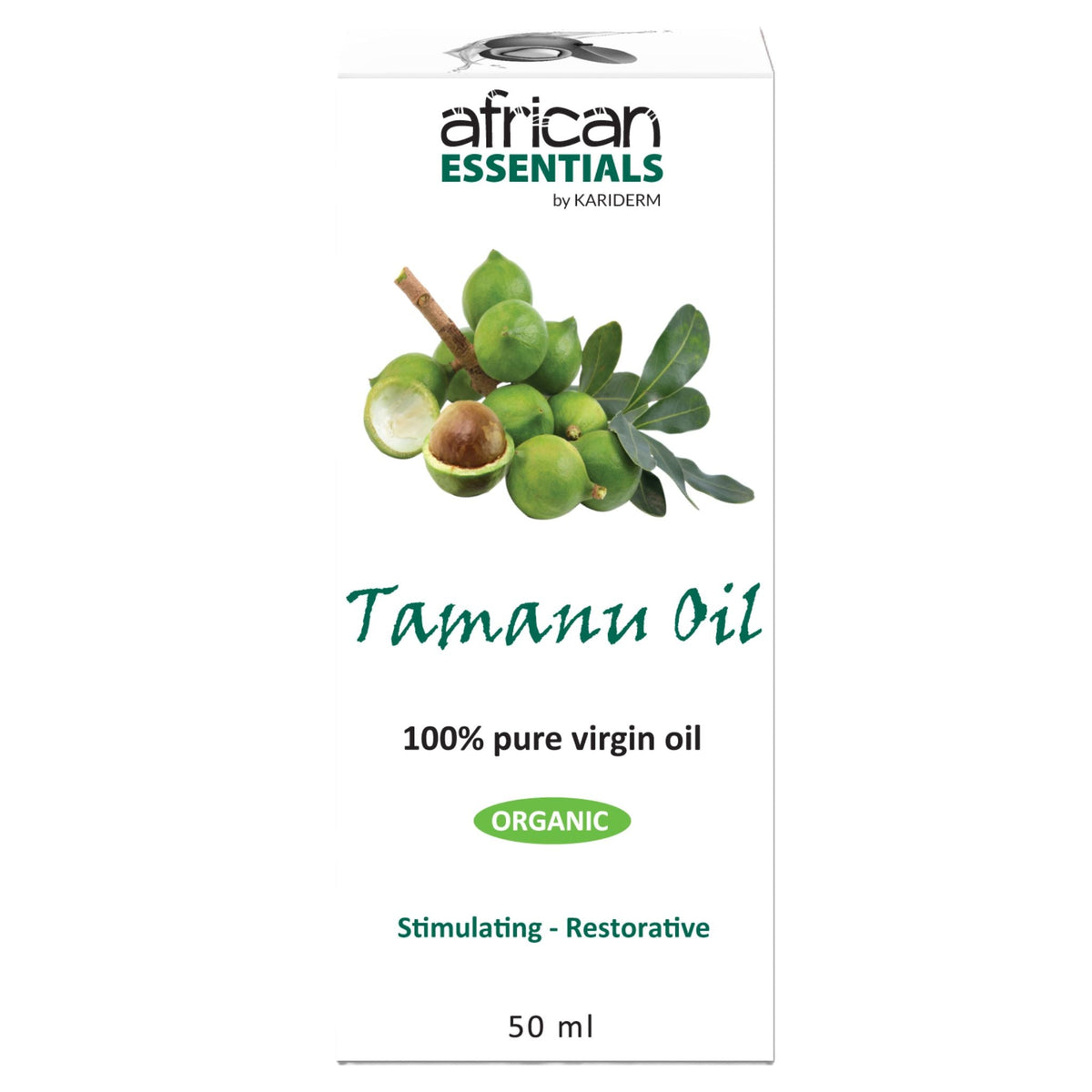 Kariderm Tamanu Oil Organic 50ml - Nature's Source Inc