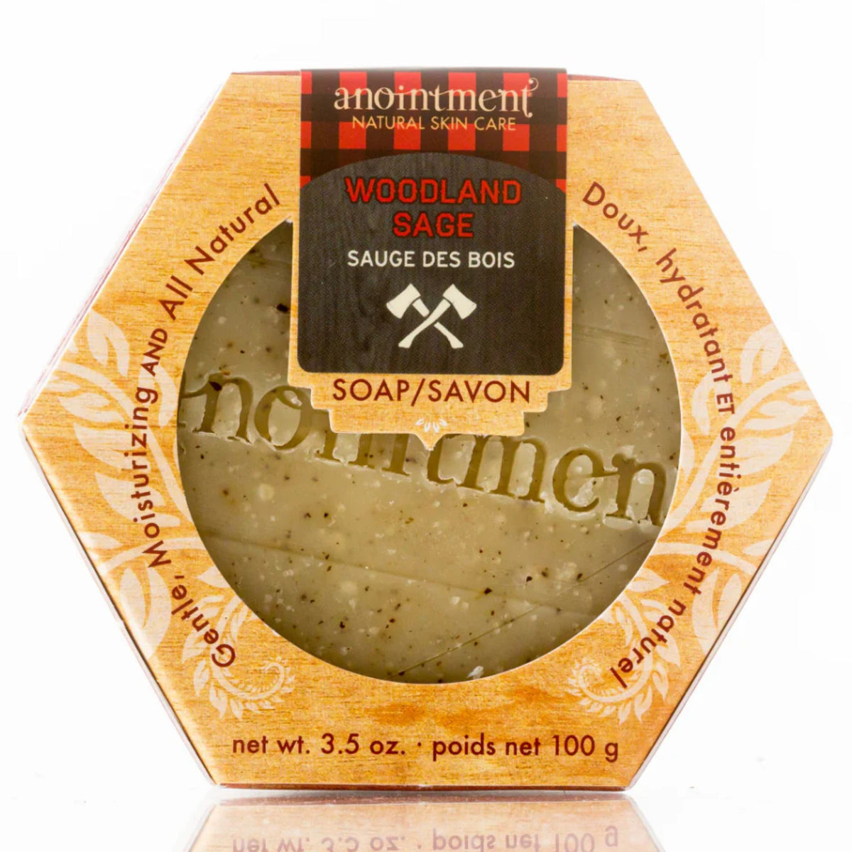Anointment Natural Skin Care Woodland Sage Soap 100g - Nature's Source Inc