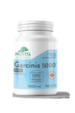 Provita Garcinia 5000 Forte 90 Vegan Capsules - Promotes Weight Loss and Fat Burning, Improves Serotonin Levels, Appetite Suppressant - Nature's Source Inc
