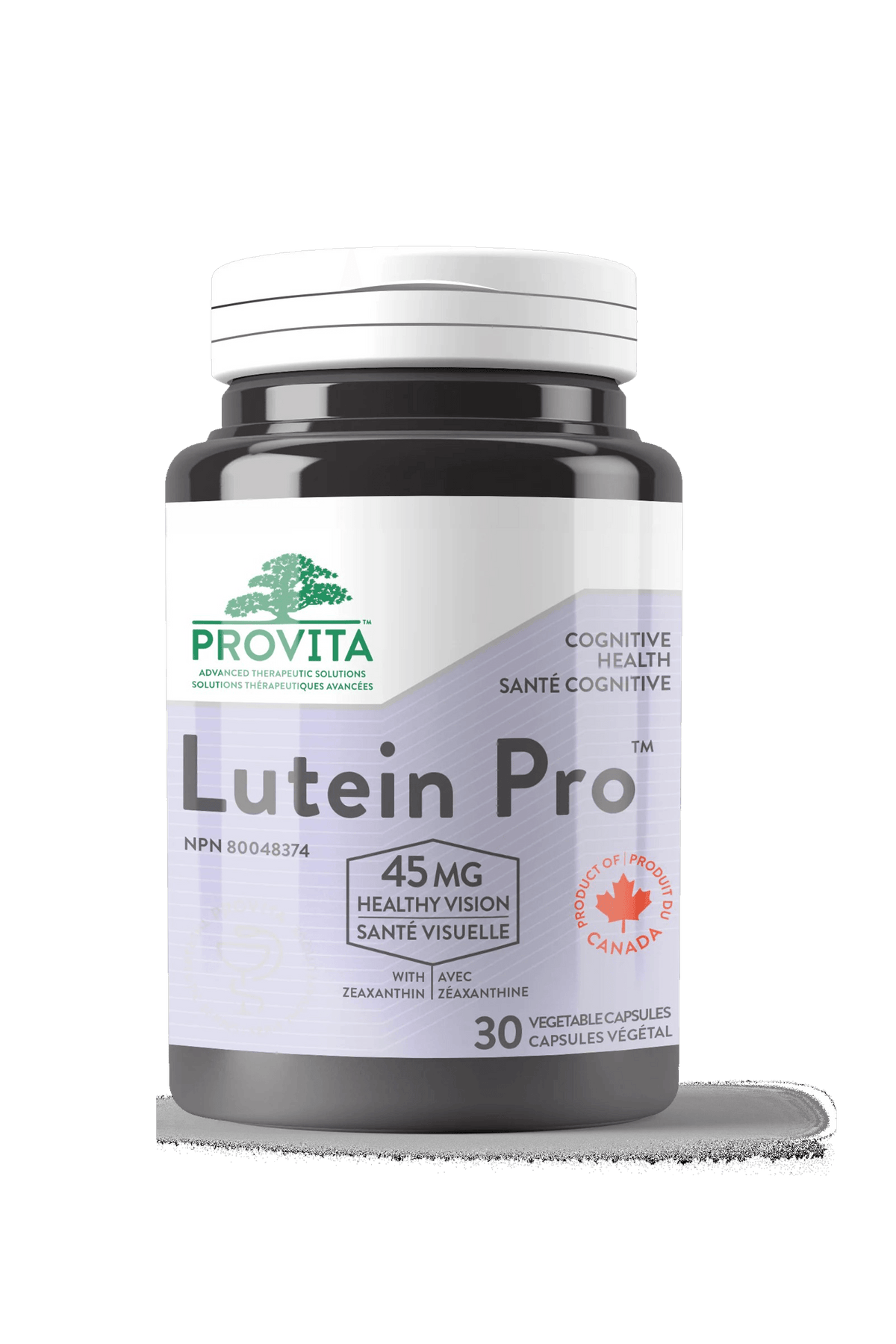 Provita Lutein Pro 30 Vegan Capsules - An Antioxidant for Eye Health Maintenance, Reduces Cataract Risk, Reduces Preexisting Eye Damage