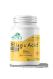 Provita Ellagic Acid 60 Vegan Capsules - Posseses Anti - inflammatory and Antioxidant Properties, Detox Liver and Pancreas, Protects Against Oxidative Stress, High in Potency - Nature's Source Inc