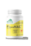 Provita FlavoNAC 60 Vegan Capsules - Anti - inflammatory Property, Supports Lung Health and Cardiovascular Health, Reduced Oxidative Stress - Nature's Source Inc
