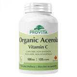 Provita Acerola Organic Vitamin C 120 Vegan Capsules - Nature's Source Inc